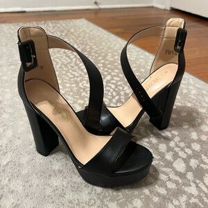Black Platform Heels